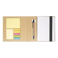 25 x Personalised Notebook w/ stickynotes & pen - National Pens