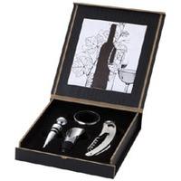 25 x personalised belgio 4 piece wine set national pens