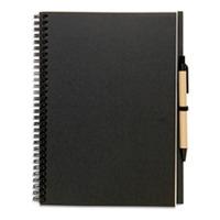 25 x personalised recycled notebook and ball pen national pens