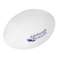 250 x personalised stress rugby ball national pens