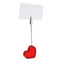 25 x Personalised Heart shape clip - National Pens