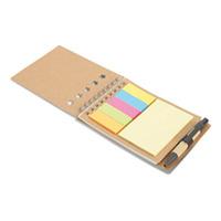 25 x Personalised Notebook with pen sticky notes - National Pens