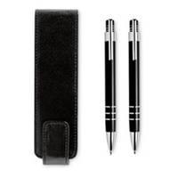 25 x Personalised Pens Ball pen and pencil in pouch - National Pens