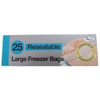 25pk Zip Loc Freezer Bags