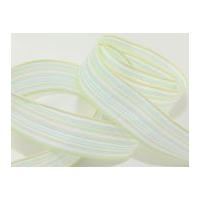 25mm Calabria Wired Edge Decorative Ribbon Pastel