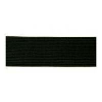 25mm Flat Value Elastic Black