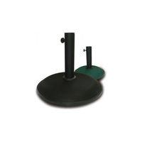 25kg black concrete parasol base