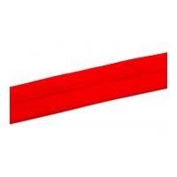 25mm premium fold over elastic red