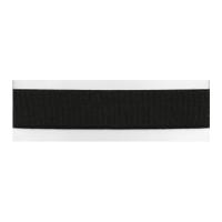 25mm Hemline Fitright Belting Elastic Black