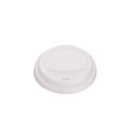 25cl White Lids For Rippled Hot Cup Pack of 1000 AHWL80
