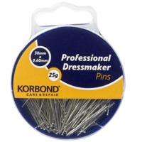 25g professional dressmaker pins