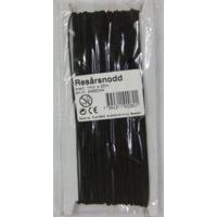 25m Black Elastic String