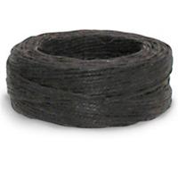 25yd brown linen waxed thread