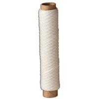 25yd white 138 fine waxed thread