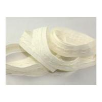 25mm Curtain Tape Cream