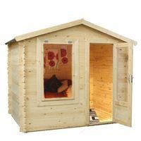 25m x 2m mini log cabin studio waltons