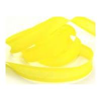 25mm Cotton Bias Binding Tape Bright Yellow