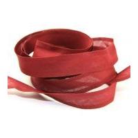 25mm Cotton Bias Binding Tape Wine