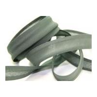 25mm cotton bias binding tape school grey