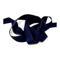 25mm acrylic webbing binding tape navy blue