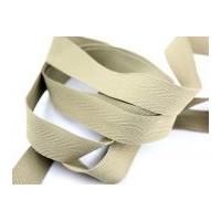 25mm acrylic webbing binding tape mushroom