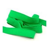 25mm Acrylic Webbing Binding Tape Emerald Green