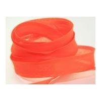 25mm Cotton Bias Binding Tape Orange