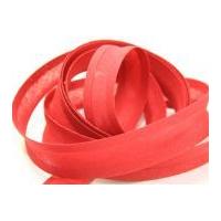 25mm Cotton Bias Binding Tape Red