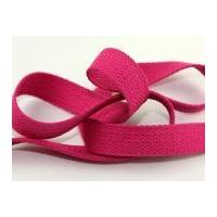 25mm Simplicity Cotton Belting Webbing Cerise Pink