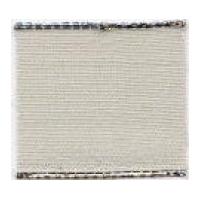 25mm berisford metallic edge mesh ribbon 100 silver