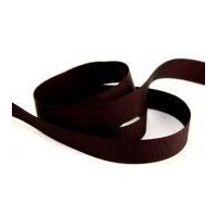 25mm Berisford Grosgrain Ribbon 9385 Burgundy