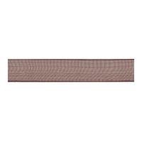 25mm Berisford Super Sheer Organza Ribbon 25 Brown