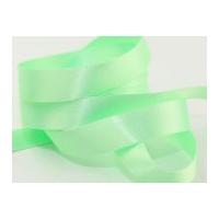 25mm Berisford Double Faced Satin Ribbon 56 Mint