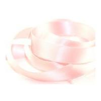 25mm Berisford Double Faced Satin Ribbon 70 Pale Pink