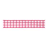 25mm Berisford Check Ribbon 57 P...