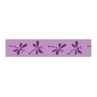 25mm Celebrate Organdie Dragonfly Ribbon Purple/Lilac
