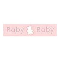 25mm Celebrate Baby & Teddy Ribbon Baby Pink & Yellow