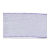 25mm impex organza ribbon lilac