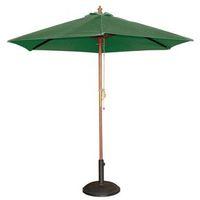 2.5 METRE ROUND GREEN PARASOL - -