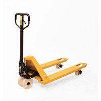 2500kg pallet truck with nylon front wheels tandem nylon rear rollers