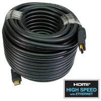 25m Ethernet Cable CAT5e Full Copper Grey