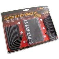 25pc Hex Key Set