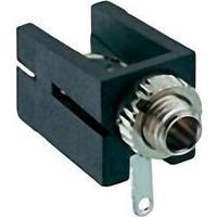 25 mm audio jack socket horizontal mount number of pins 2 mono black l ...