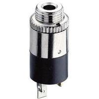 25 mm audio jack socket vertical vertical number of pins 3 stereo blac ...