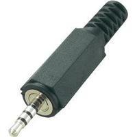 25 mm audio jack plug straight number of pins 4 stereo black conrad co ...