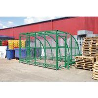 250032003000 kenilworth porch cycle shelter powder coated perspex door ...