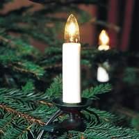 25-bulb tree lights w. top bulbs - indoors, 18.3 m