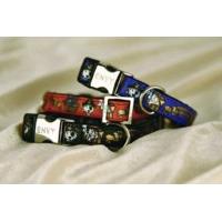 25mm x 480-700mm Red Pirate Dog Collar