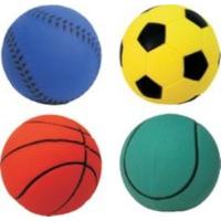25 sports ball dog toy assorted designs