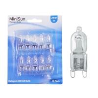 25 Watt G9 Halogen Lamp Pack of 10